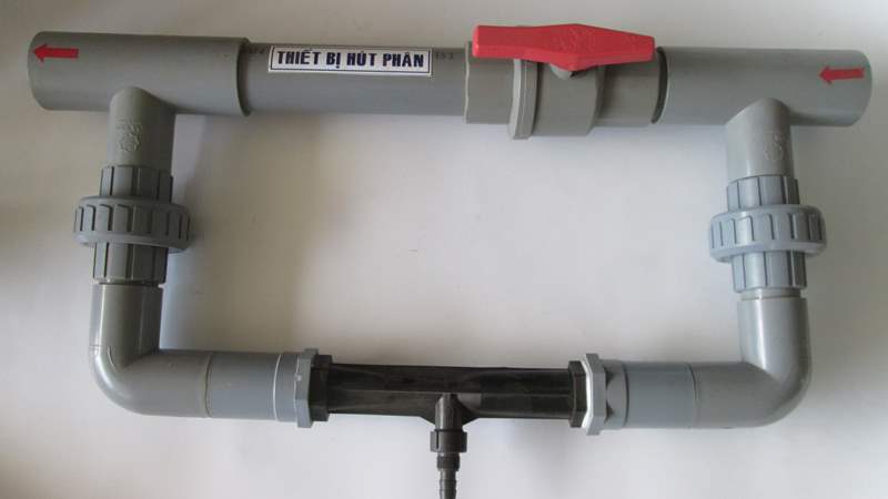 Thiết bị Venturi châm phân, dinh dưỡng 27mm