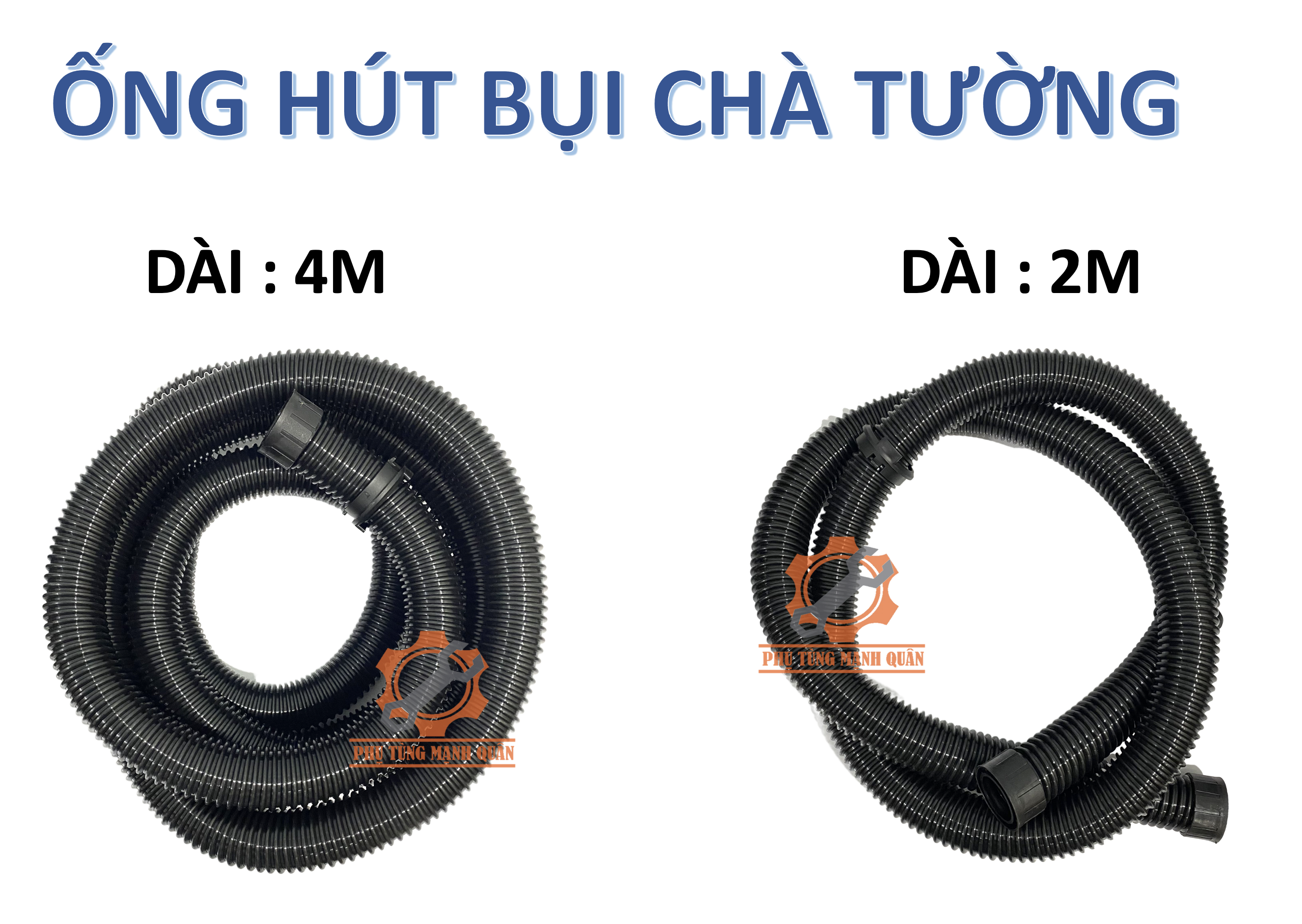 Ống hút bụi máy chà tường 2,5m