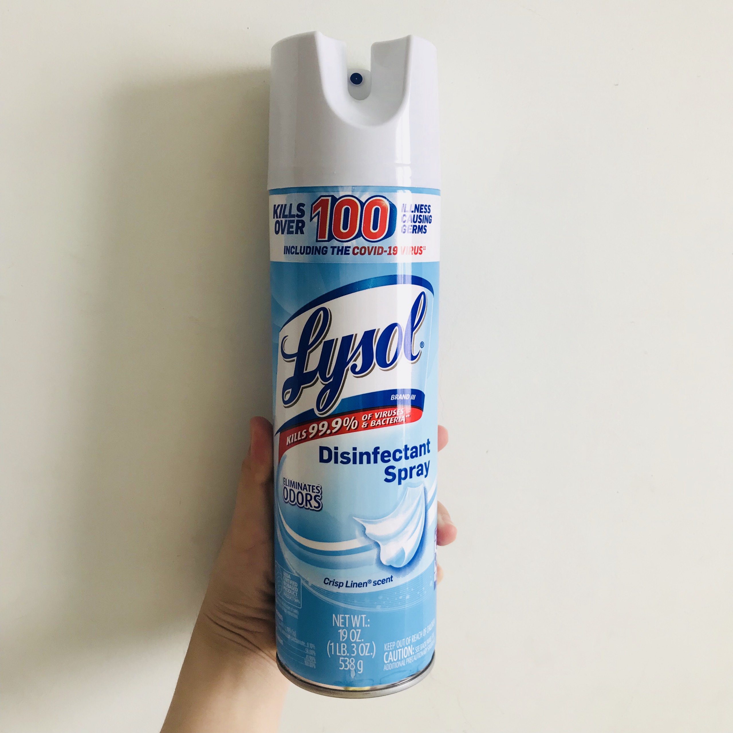 XỊT PHÒNG DIỆT KHUẨN LYSOL DISINFECTANT SPRAY 538G