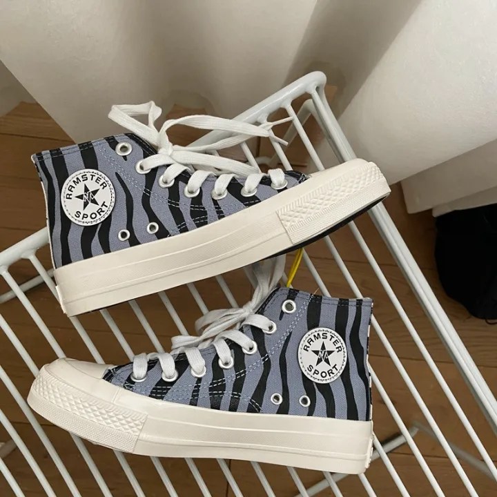 high top canvas sneakers womens