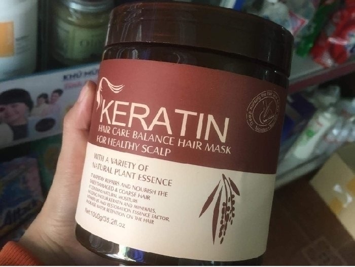 Kem hấp ủ tóc KERATIN 1000ml