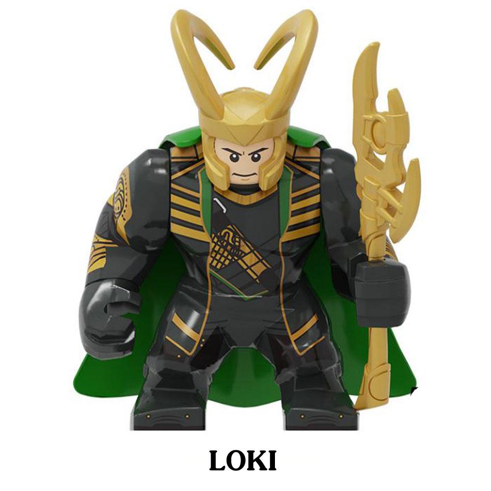 [HCM]Đồ chơi lắp ráp Mini Figure BigFig MARVEL HEROES LOKI