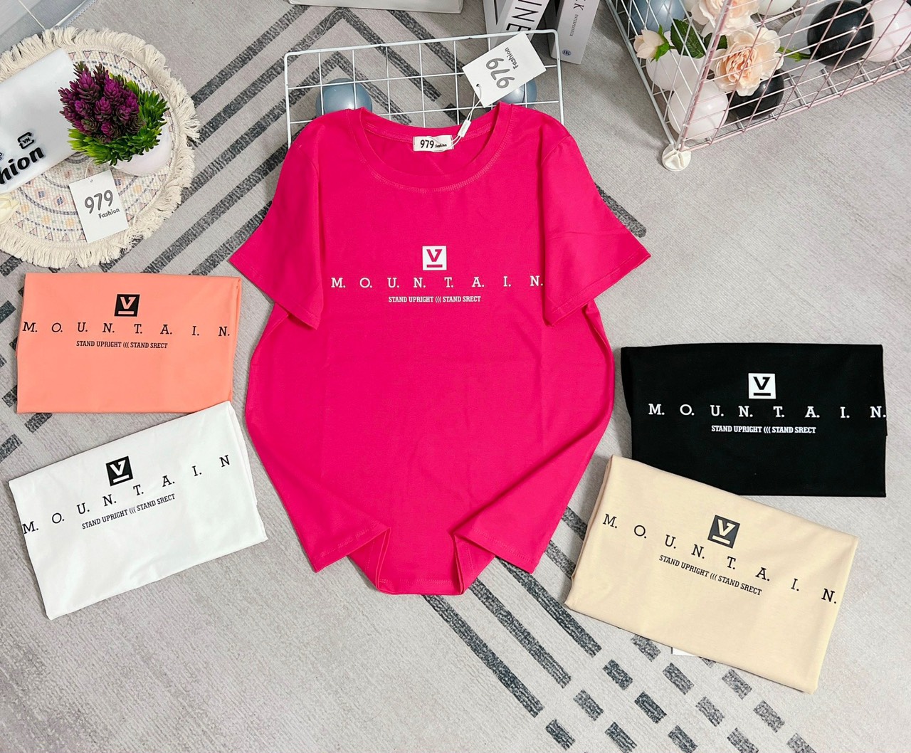 Áo thun cotton Thái dáng vừa ( mã THÁI V phom vừa  )