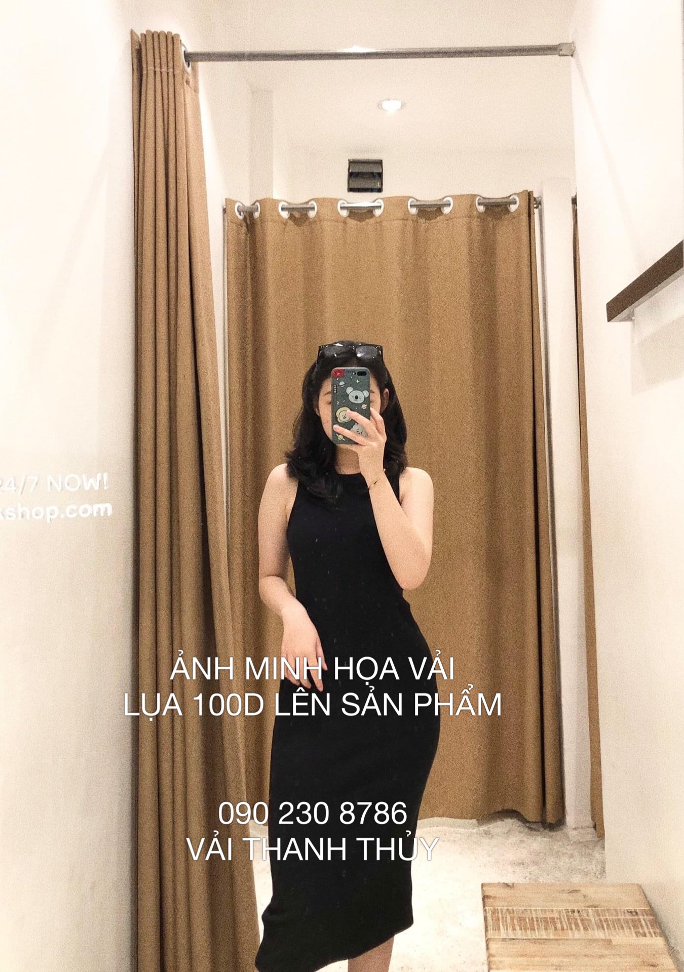 [HCM]VẢI LỤA 100D MÀU - DÒNG VẢI THÔNG DỤNG ( BẢNG MÀU 1) - 1 MÉT X 1M5