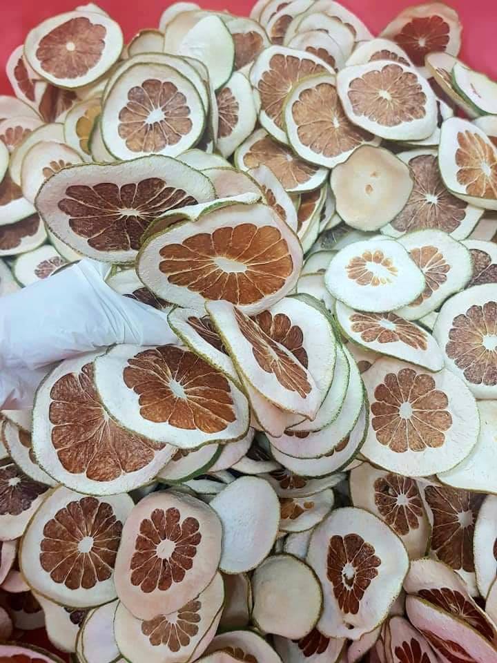 Pack 20 gram frozen grapefruit balls