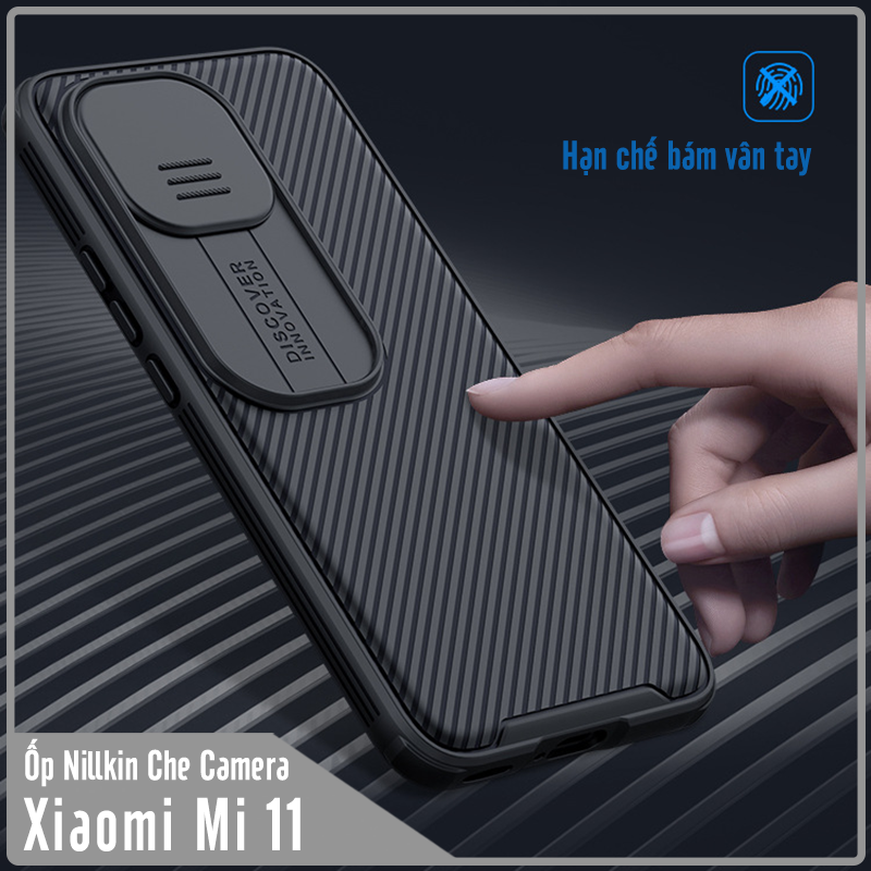 Ốp lưng Nillkin CamShield che camera cho Xiaomi Mi 11