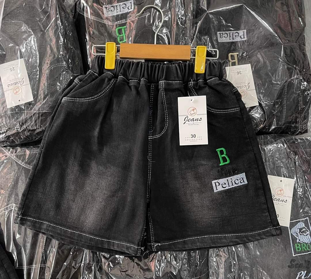 Cool Ripped Denim Shorts for Boys Weighing 10-22kg
