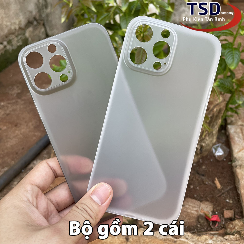 Combo 2 Unibody Matte iPhone 13 Pro Max Ultra Thin Cases