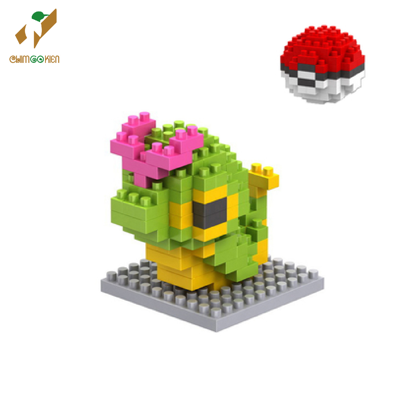 Set toy assembled Lego figure Pokemon many kinds of optional