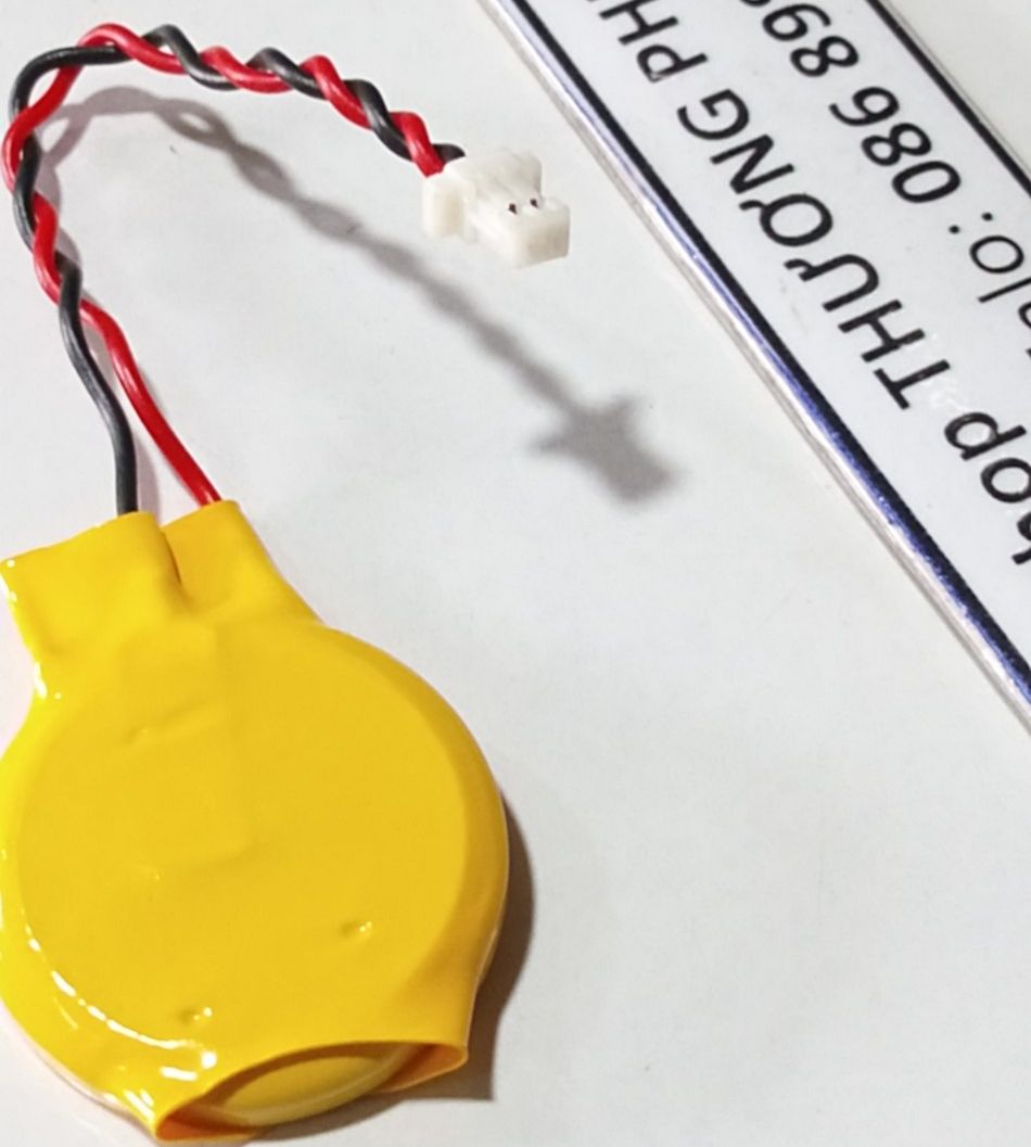 Pin Cmos 2032, CR2032 - 3V (Loại 2 dây chân cắm NHỎ 2 lổ (Dell XPS))