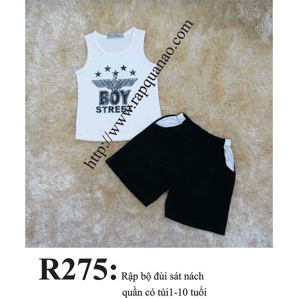 Rập giấy a0 mã r275- rập bộ thun sát nách