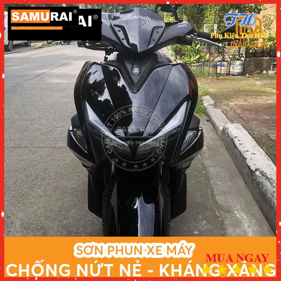 [HCM]Sơn xịt Samurai màu Đen Bóng - Mã 30/109