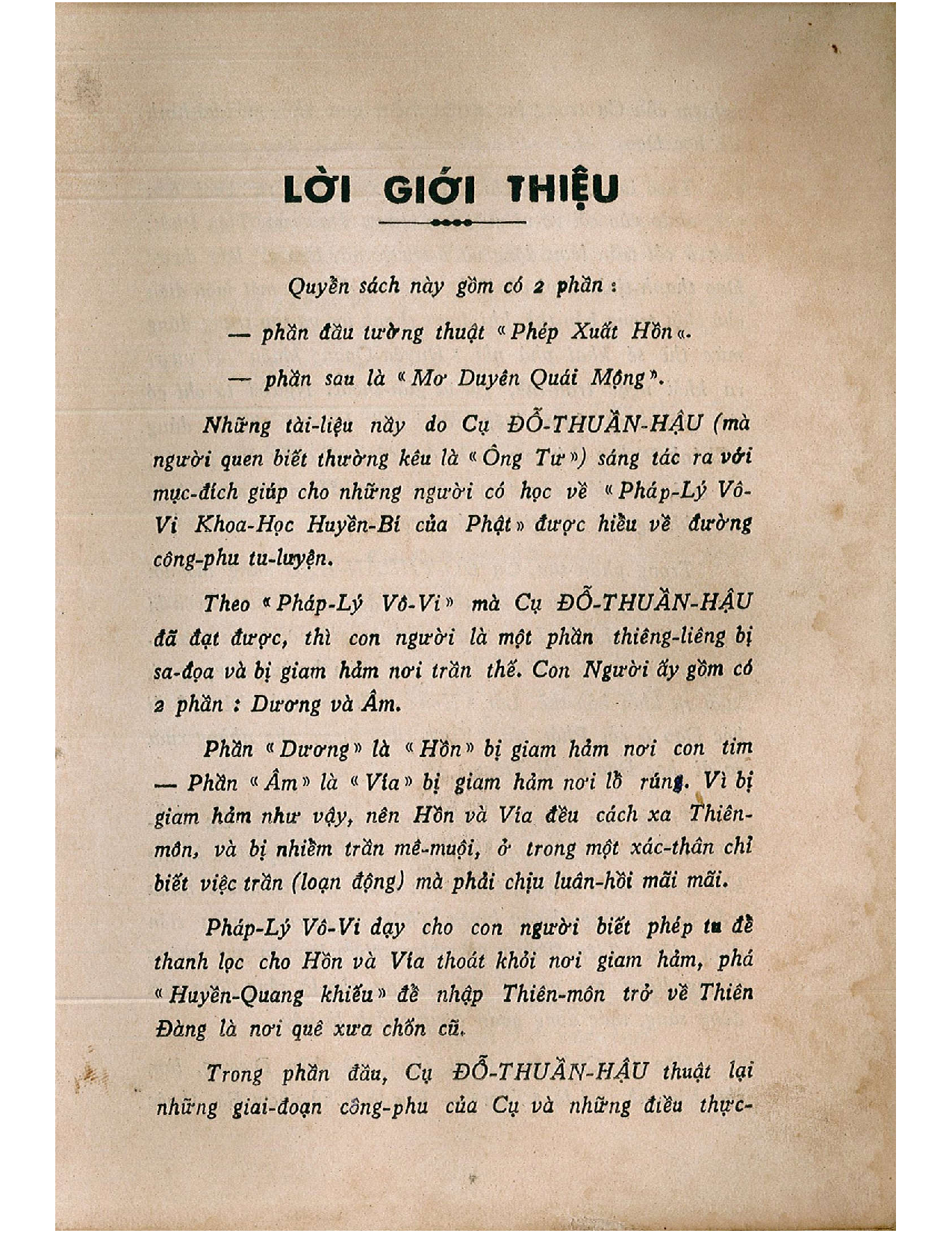 Sách Phép Xuất Hồn
