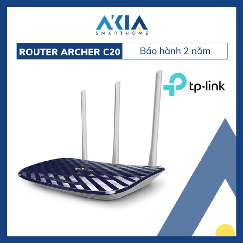 Bảng giá Bộ Phát Wifi Băng Tần Kép AC750 TP-Link Archer C20 - Hàng Chính Hãng Phong Vũ