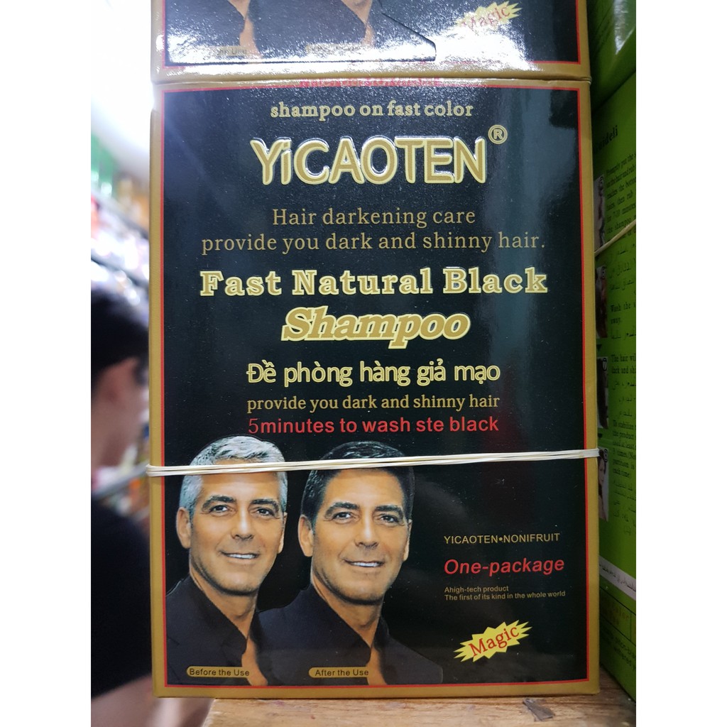Dầu gội nhuộm tóc đen Yicaoten giúp duy trì màu đen tự nhiên của tóc và giảm thiểu tình trạng phai màu sau khi nhuộm. Sản phẩm không chỉ làm sạch sâu mà còn cung cấp dưỡng chất cho tóc, giúp chúng trở nên khỏe đẹp hơn. Hãy xem hình ảnh liên quan để biết thêm chi tiết về dầu gội này.