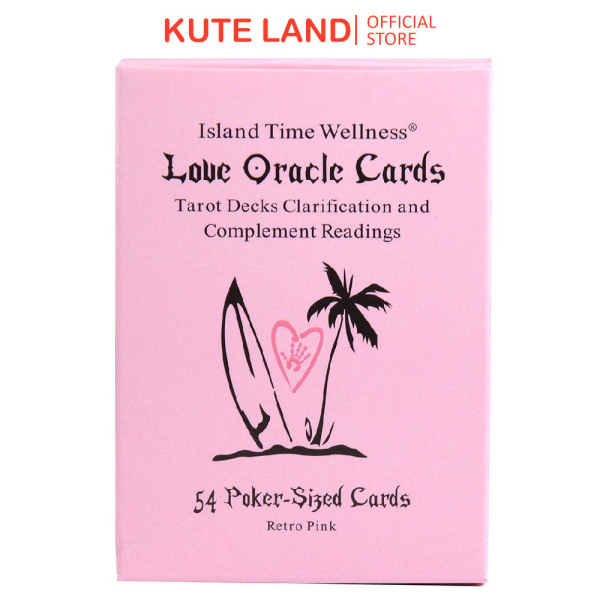 Bộ Bài Retro Pink Island Time Wellness Love Oracle