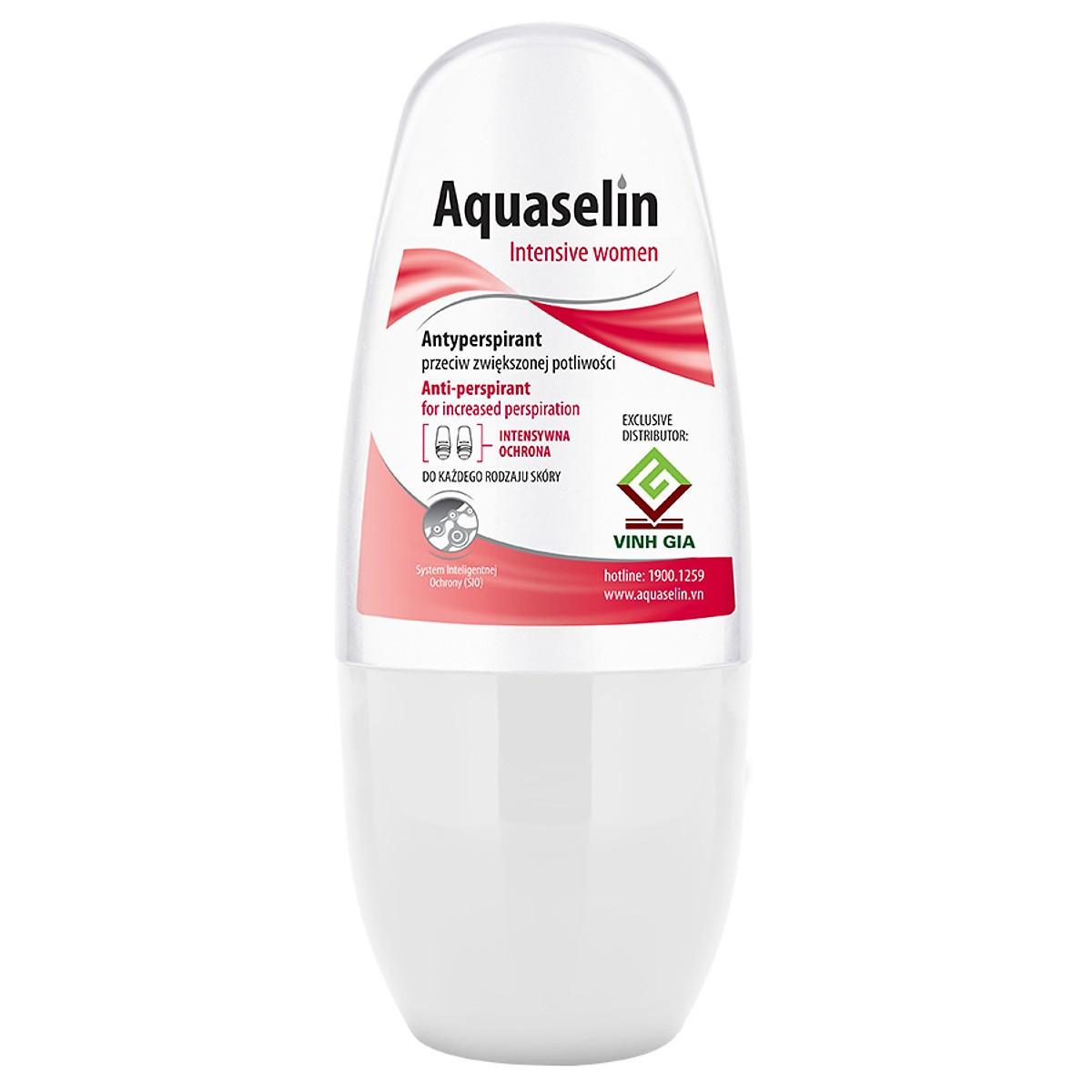 Aquaselin - Lăn nách dành cho nữ đổ mồ hôi nhiều