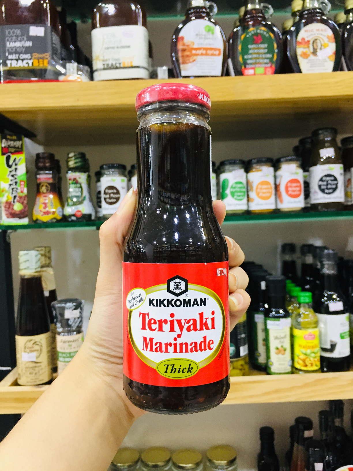 Date 04/28 Kikkoman Concentrated Teriyaki Marinade Sauce (Glass Bottle) 250ml