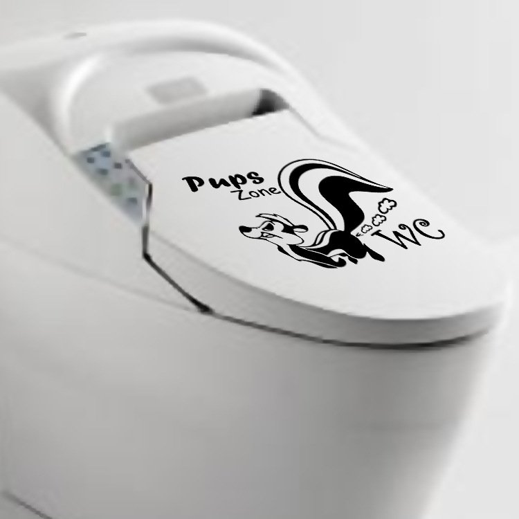Sticker dán bồn cầu