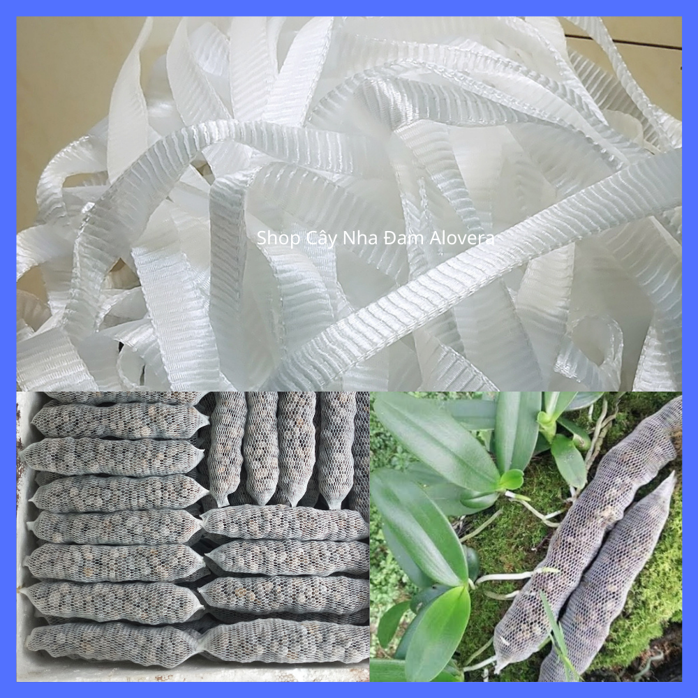 Túi Lưới Đựng Phân Dê Trồng Lan (100gram)