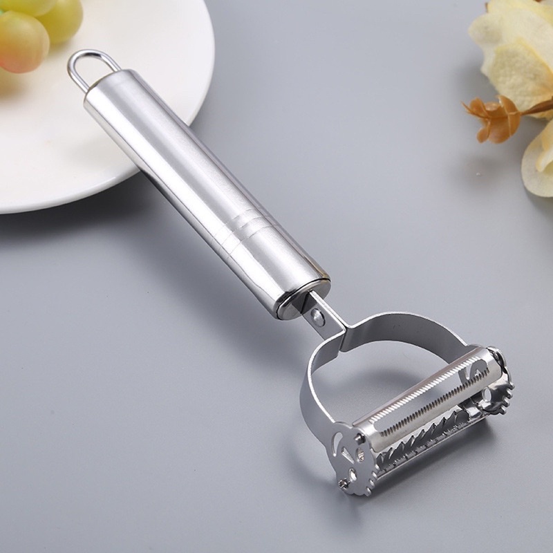 Nạo Rau Củ Inox 2 Đầu