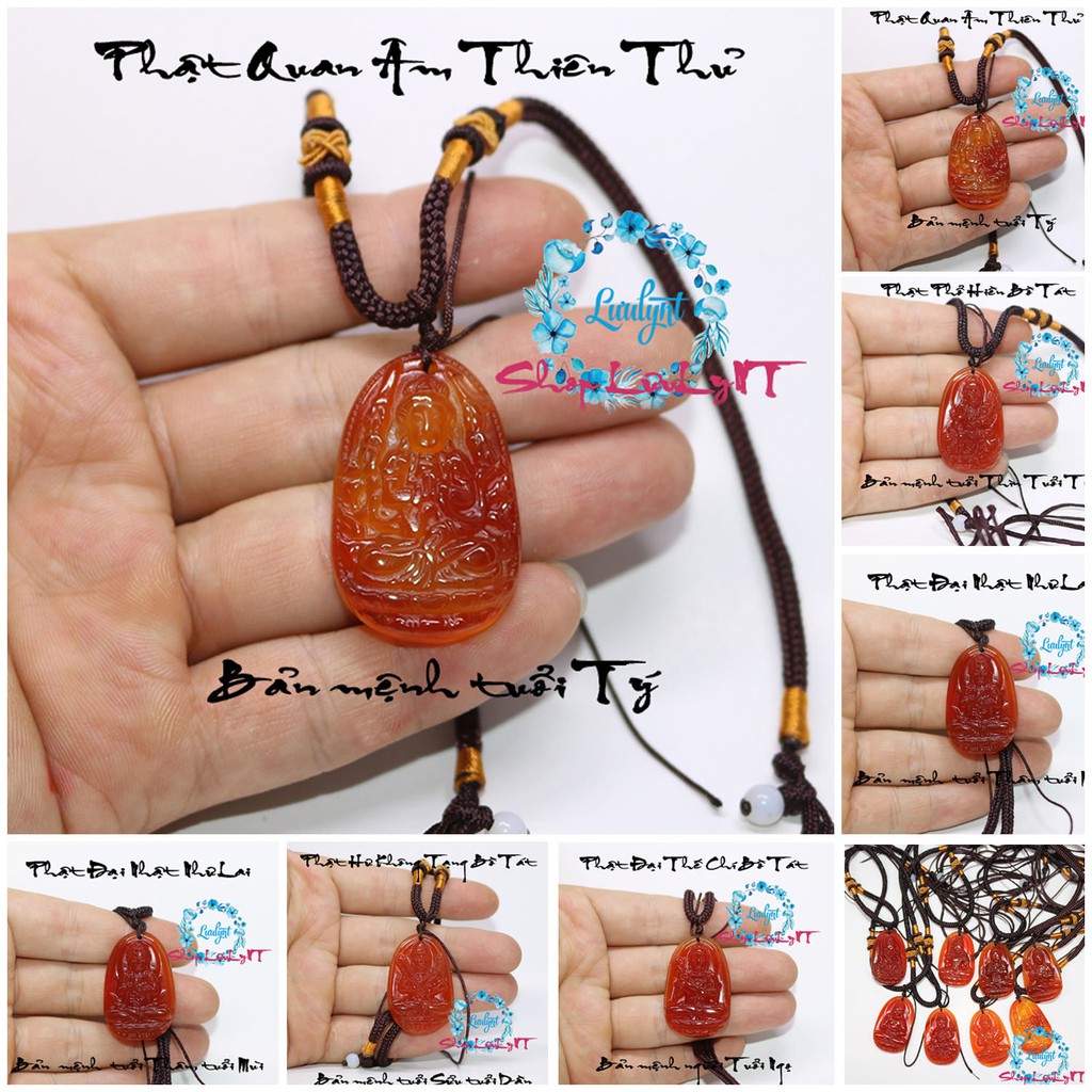 Dây chuyền Đại Thế Chí Bồ Tát size bé