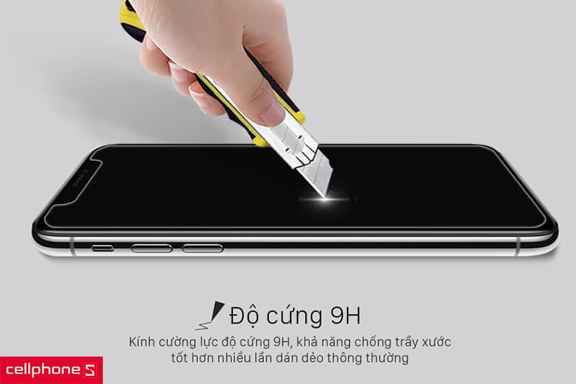 Miếng dán kính cường lực 2.5D dành cho Iphone Xs Max (Trong suốt)