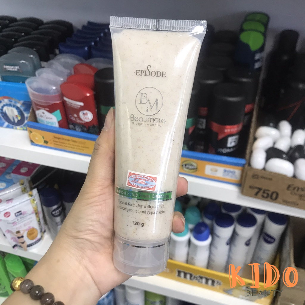 BEAUMORE Episode Srub Foam Cleansing White 120g