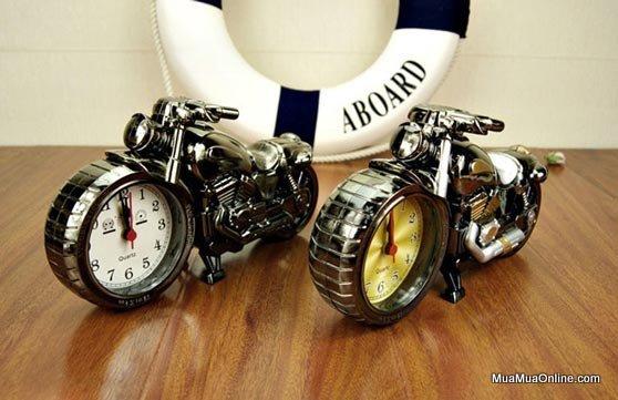Đồng Hồ Để Bàn Hình Xe Môtô