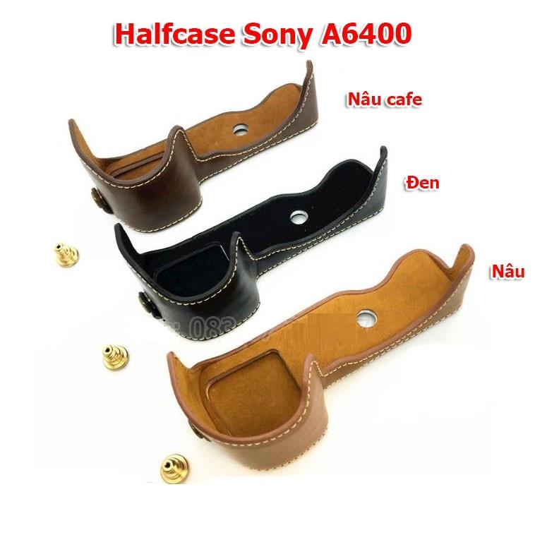 BAO DA MÁY ẢNH HALF CASE CHO SONY A6400