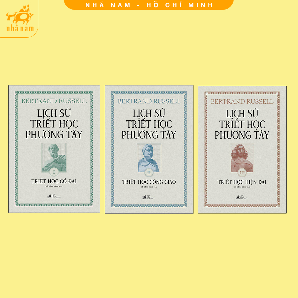 Sách - Combo Lịch sử Triết học Phương Tây