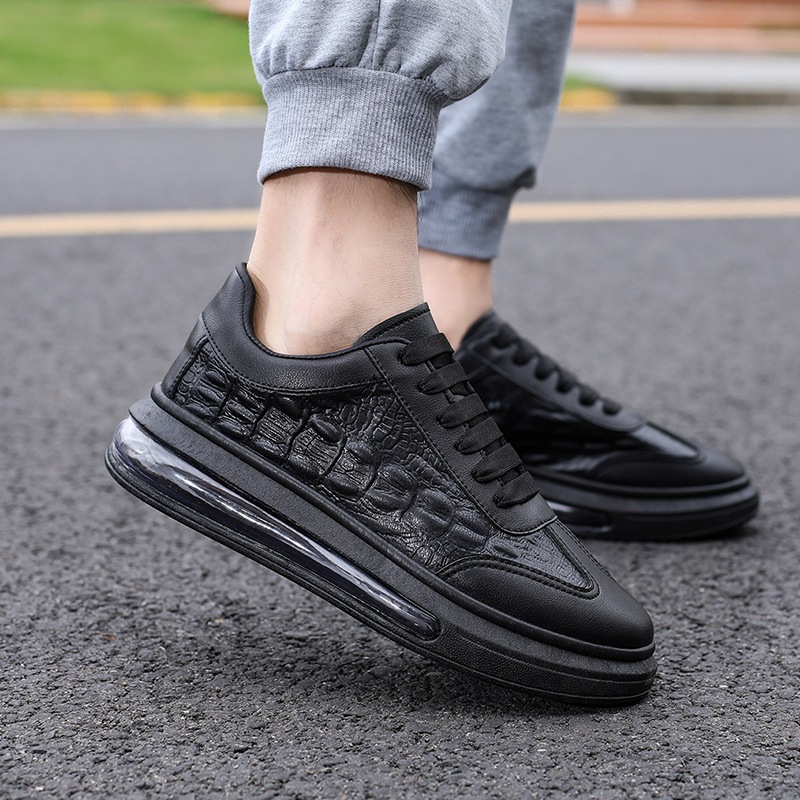 [DA THẬT] Giày Sneaker MC.Q Dập Vân Cá Sấu New 2021 - Fullboxx