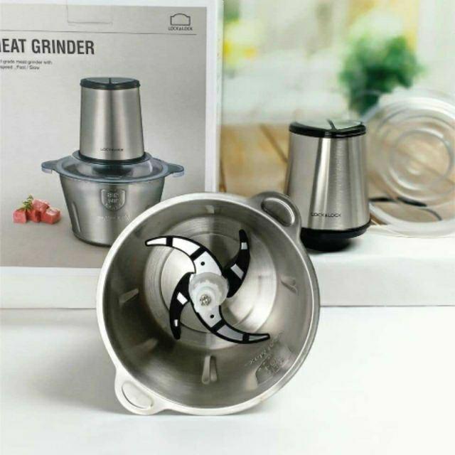 Máy Xay Thịt Cối Inox Lock&Lock EJM 172 (cam kết hàng chính hãng)