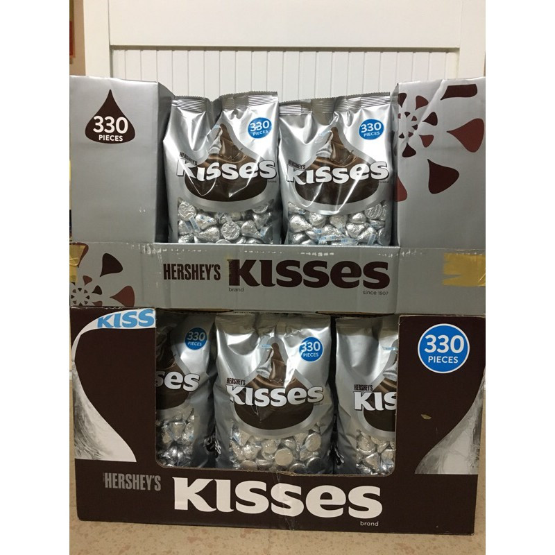 ( ( HSD; 09/2022) Kisses Hershey;s  330 viên  hàng MỸ