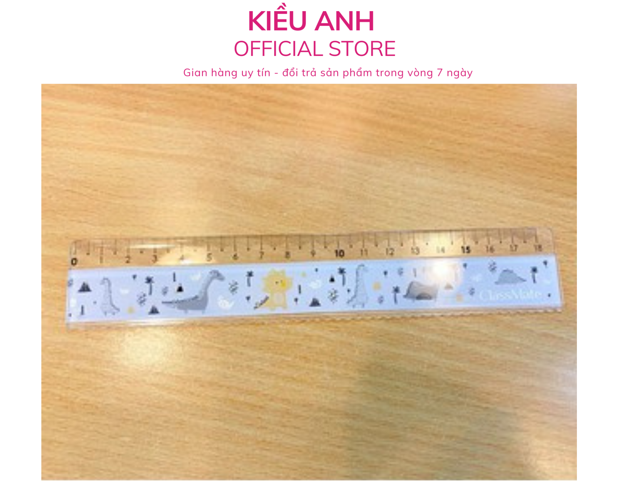 Thước Kẻ CLASSMATE Dễ Thương Cho Bé RL05-DI (18cm)