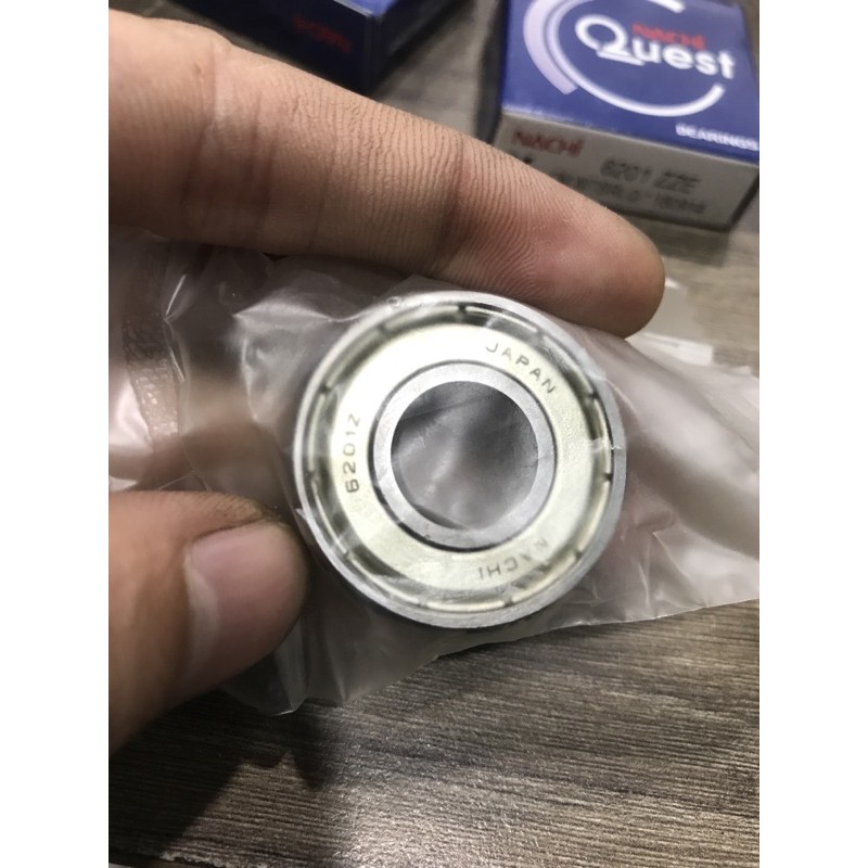 Bạc đạn nachi 6201 ZZE(chính hãng)