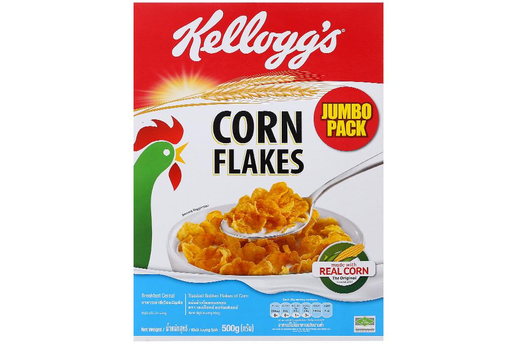 [HCM]ngũ cốc dinh dưỡng Kelloggs CornFlakes 500g