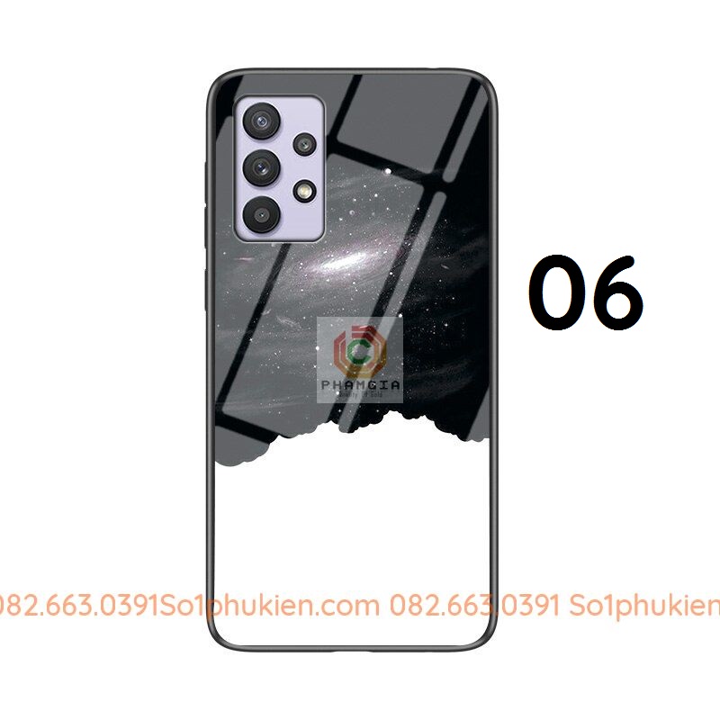 Ốp lưng ép kính samsung a32 4g ,a32 5g / a72 4g 5g nhiều mẫu đẹp