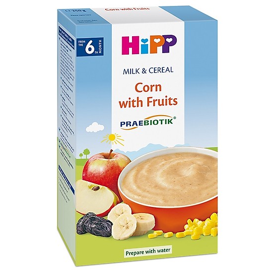 Bột ăn dặm Hipp Đủ Vị 250g [Date mới nhất]
