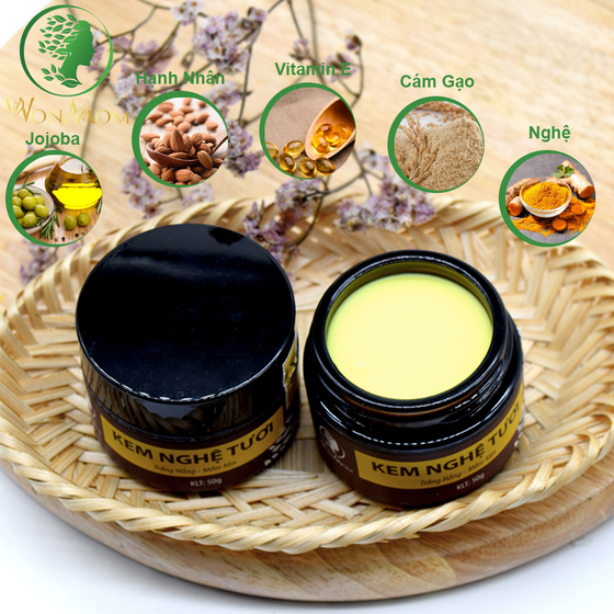 Kem dưỡng da mặt nghệ tươi Wonmom