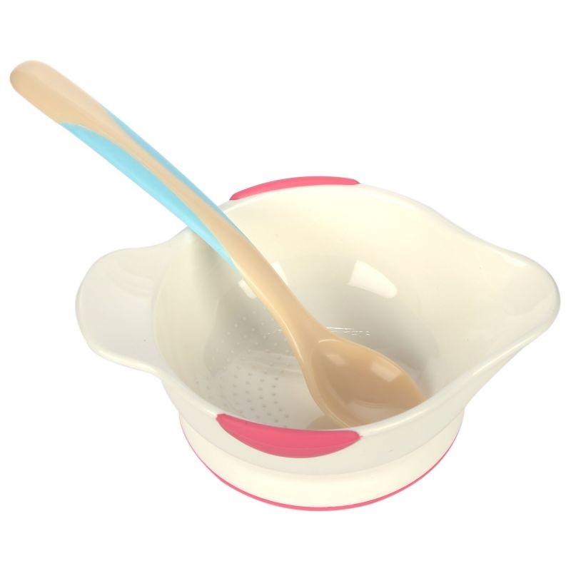 Bộ bát thìa ăn dặm ND Richell Nhật