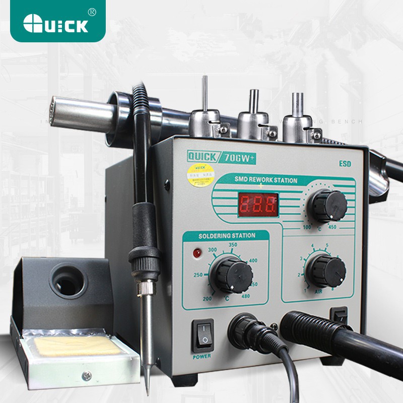 Máy khò hàn 2 trong 1 Quick 706W+ chính hãng