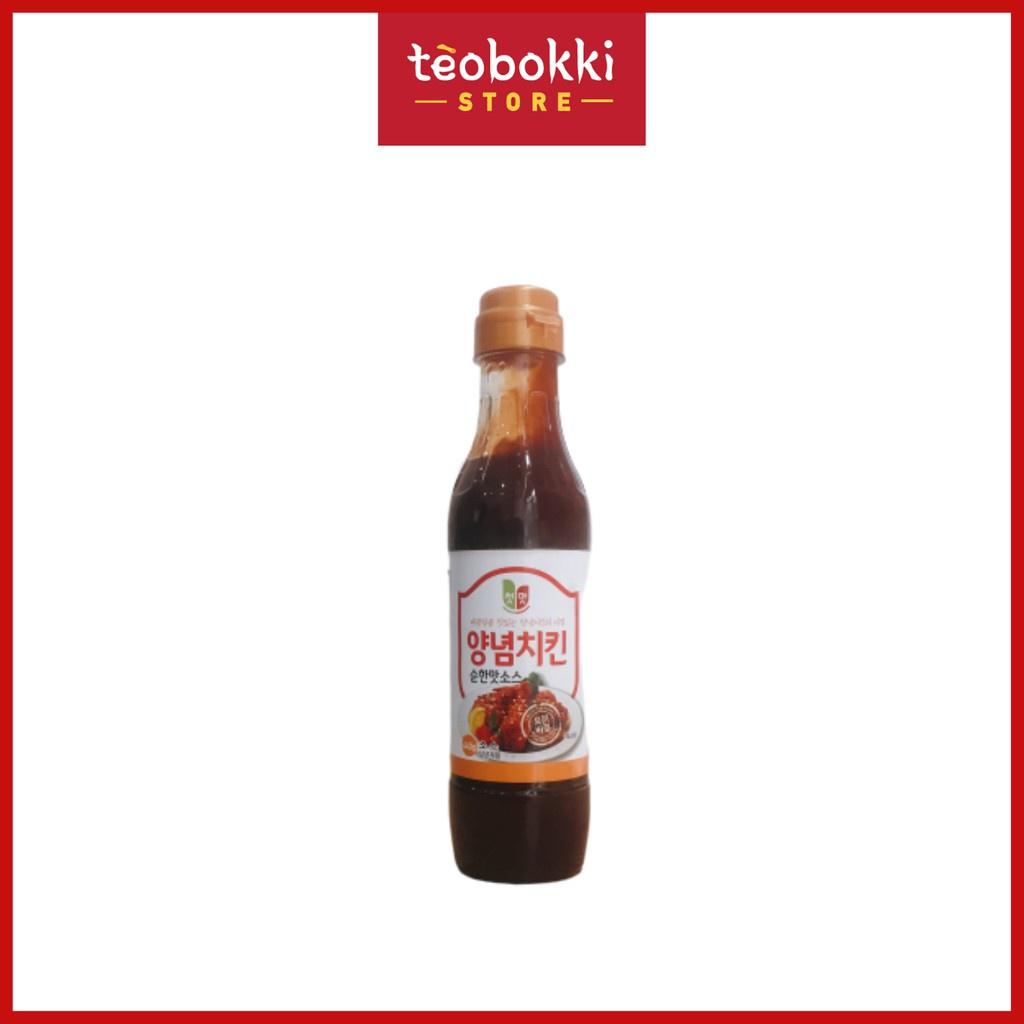 Sốt gà chiên chungwoo chai 440g - 2.1kg