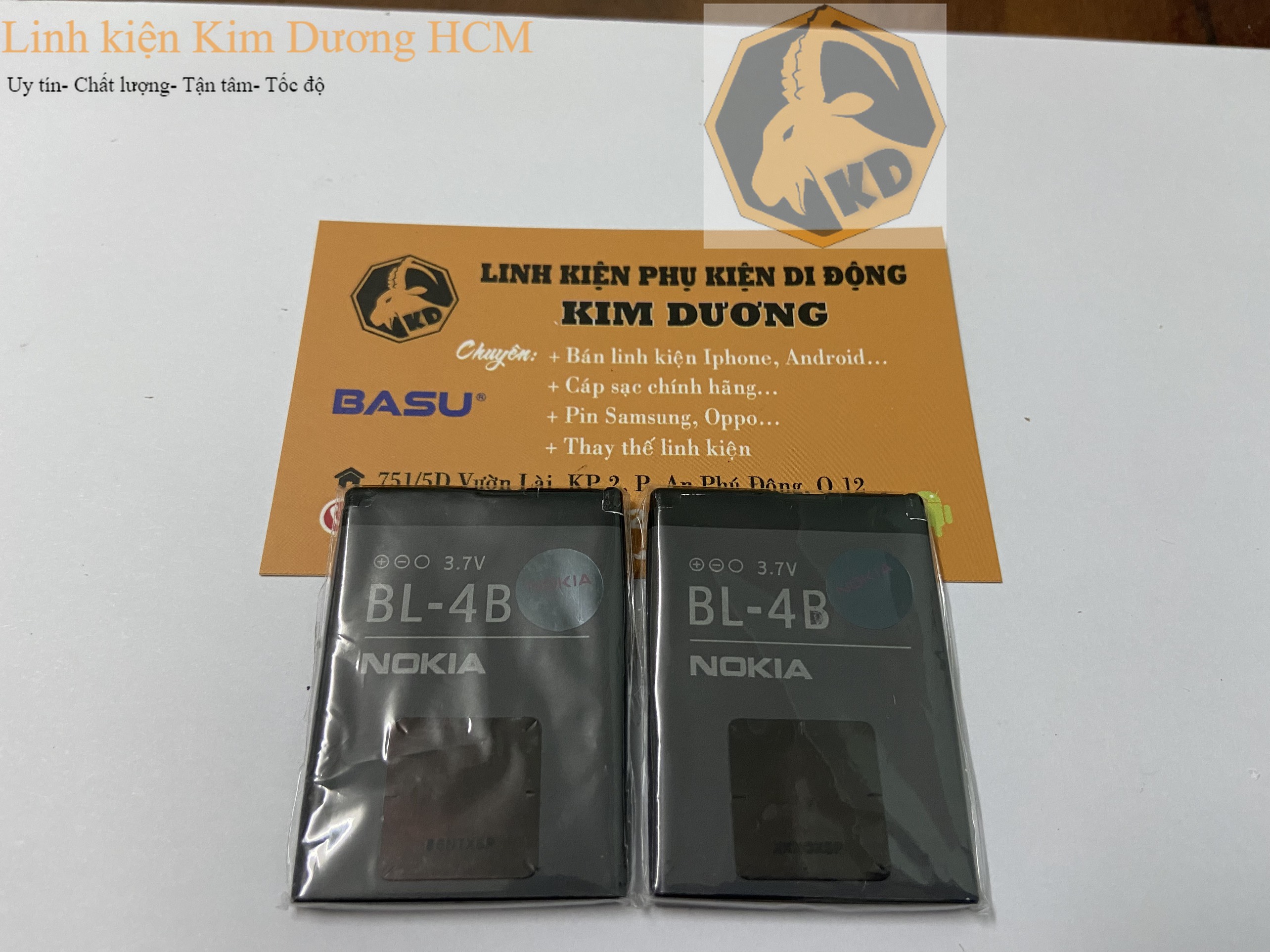 [HCM]Pin Nokia (Mã pin : BL-4B/ 700mAh )