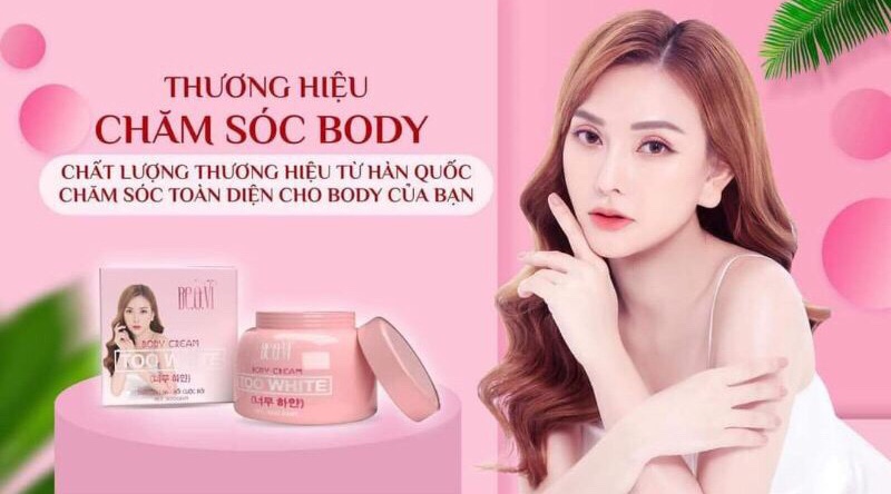 [HCM]Kem Body Too White BEOVi THU THỦY
