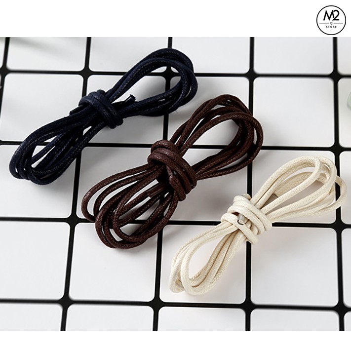Dây Giày Tây Dây Giày Sáp Tròn (1 cặp)