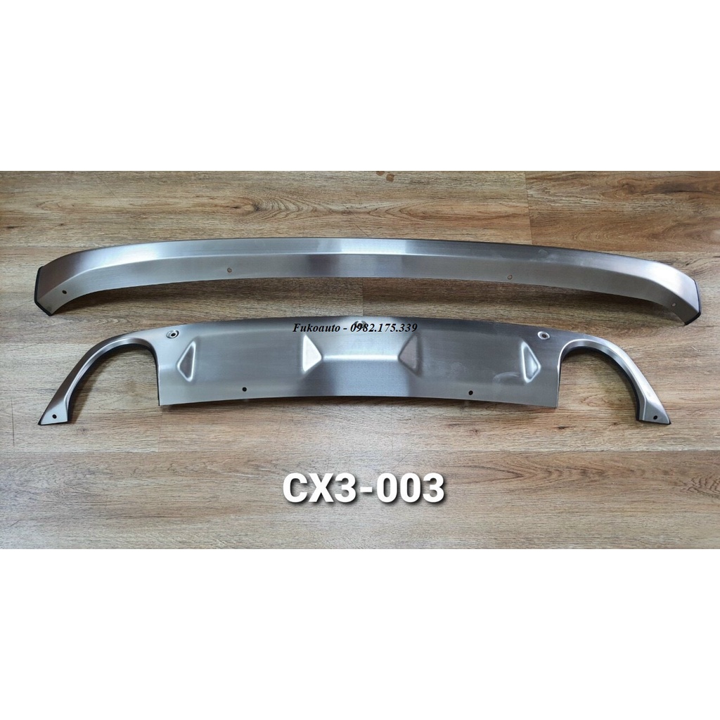Ốp gầm trước sau cx3, ốp cản trước sau cx3, ốp chống đá văng cx3