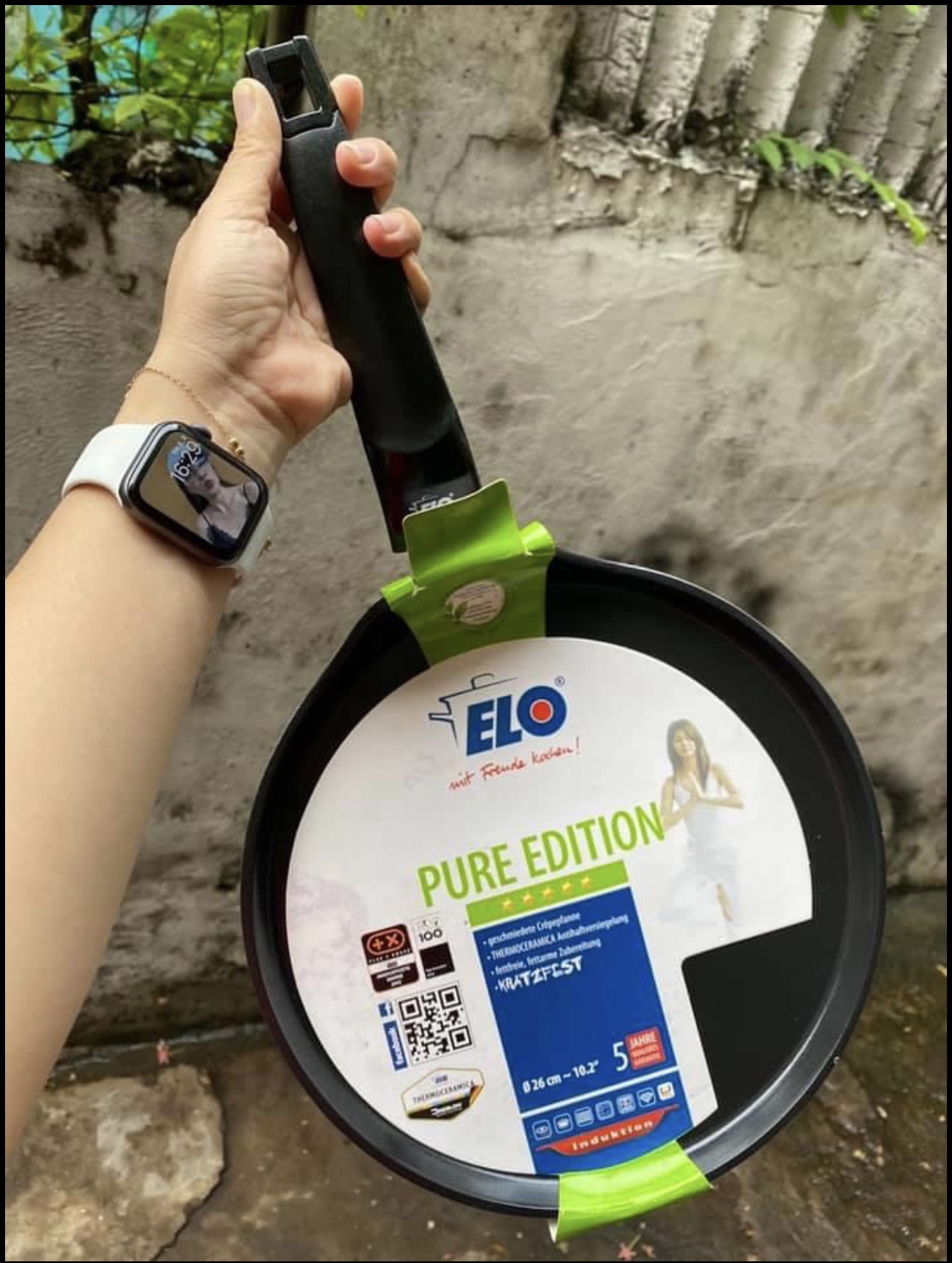 [HCM]Chảo ELO Pure Edition 26cm chống dính ( xài được bếp điện từ ). Made in Germany.