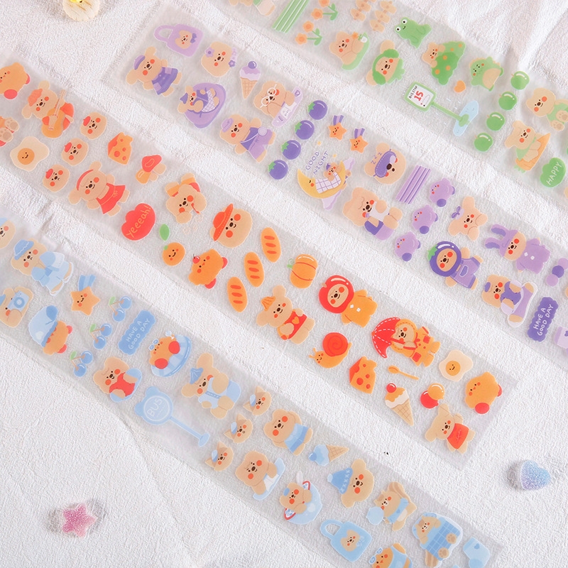 [HCM]1 tấm sticker dài dễ thương trang trí đa dụng (Hàng có sẵn)