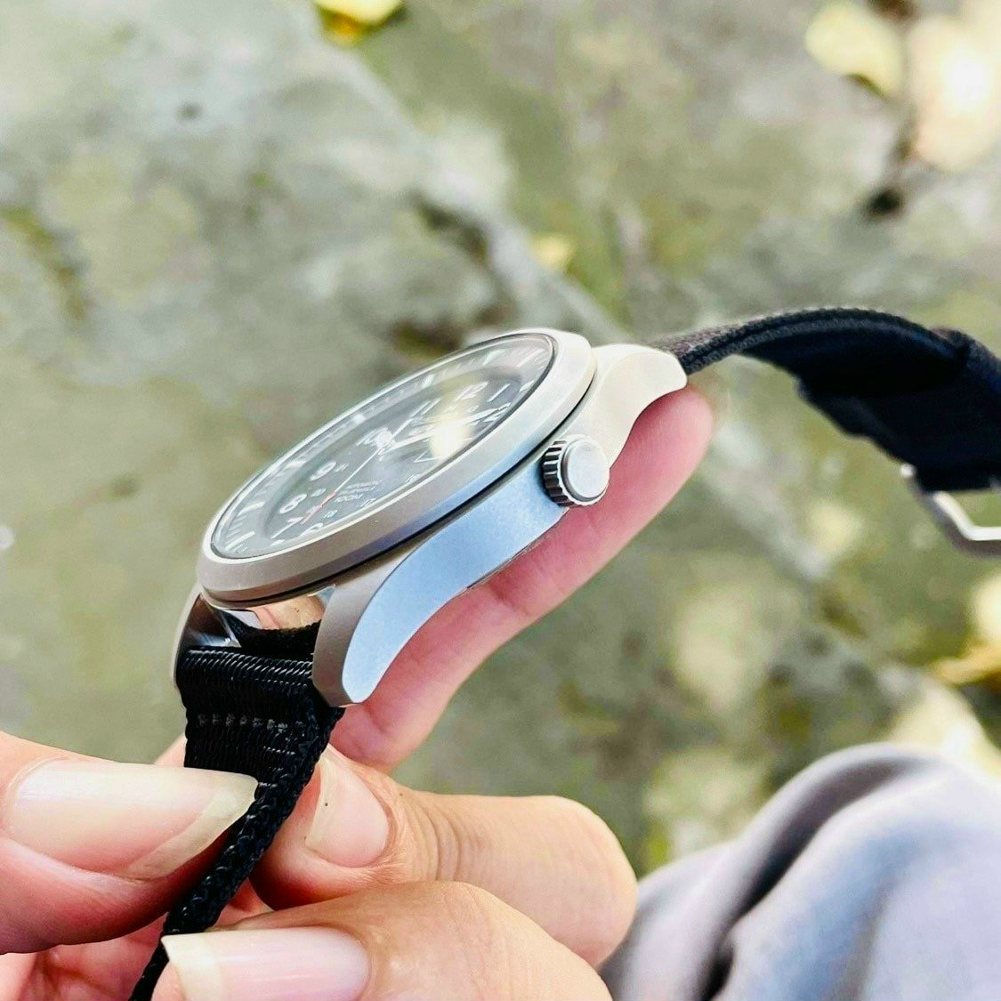 Đồng hồ nam SEIKO Automatic dây dù máy nhật